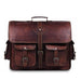 designer leather laptop messenger bag