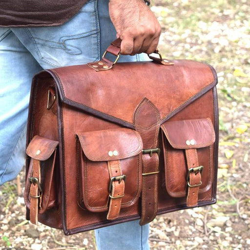Leather Laptop Messenger Bag Classy Leather Bags 