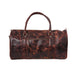 Buffalo Leather Weekender Duffle Bag Brown Classy Leather Bags 