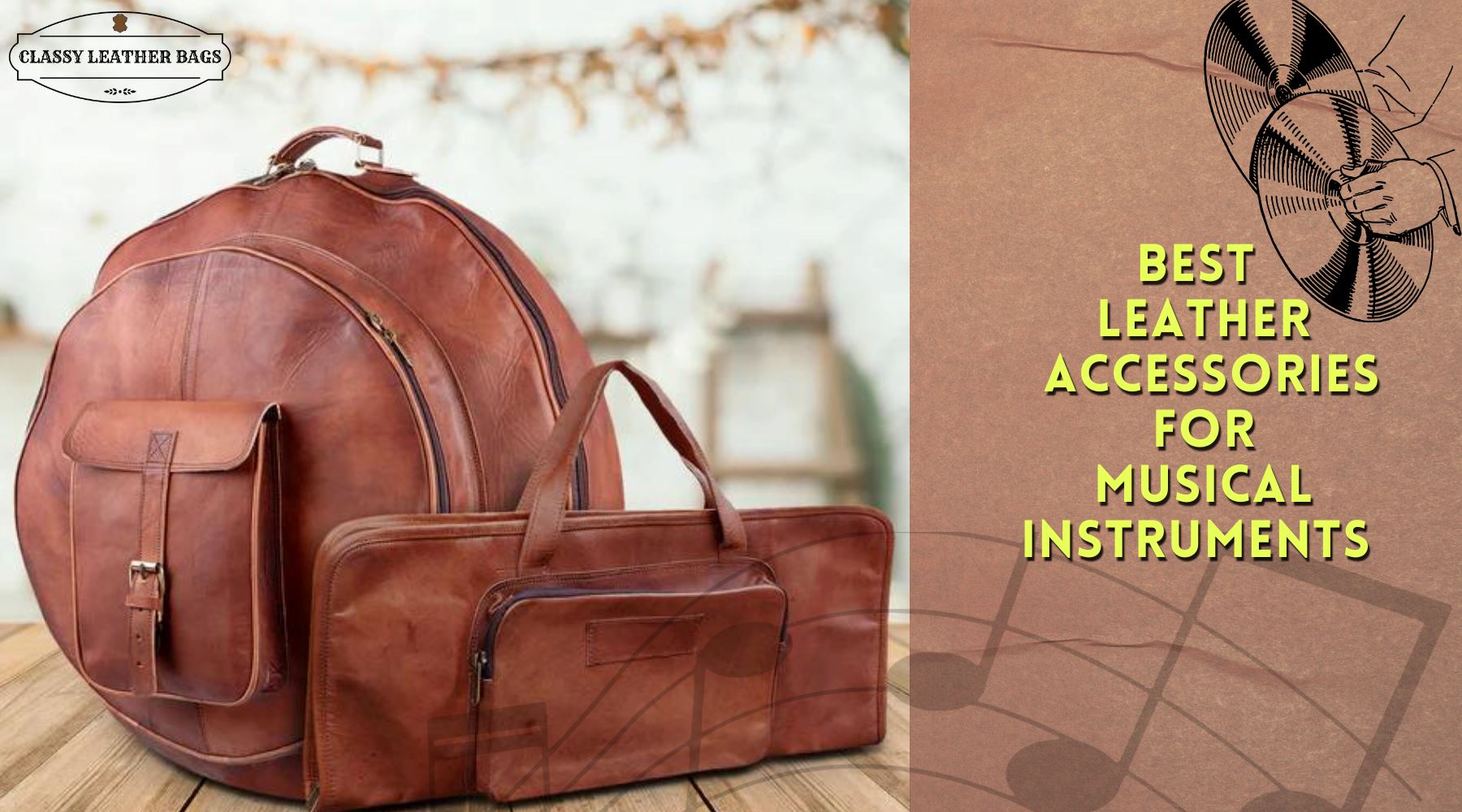 Best Leather Accessories for Musical Instruments: Shop Now | Classy ...