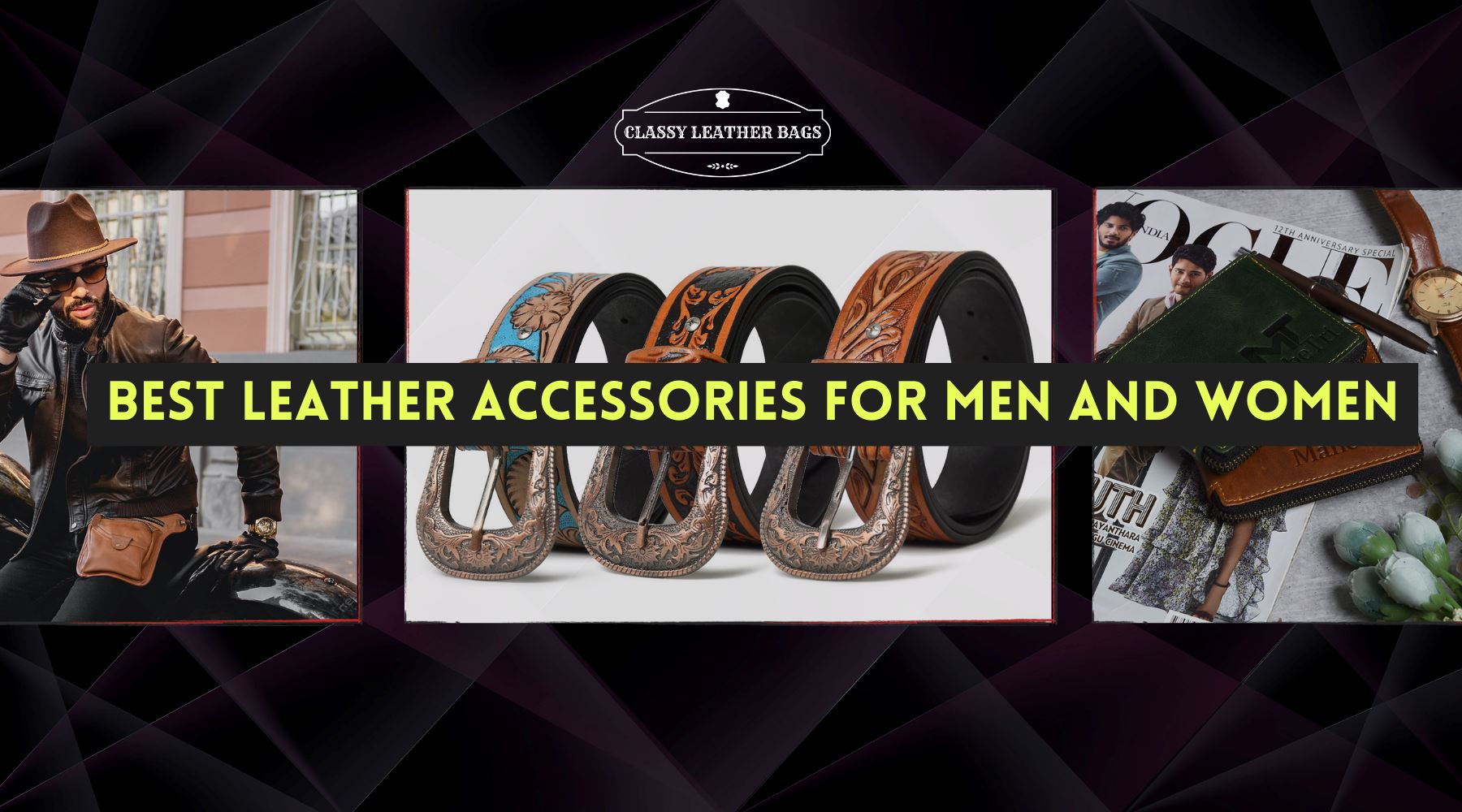 Best Leather Accessories for Men and Women