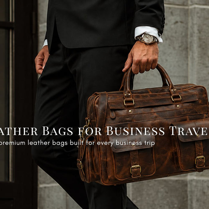7 Best Leather Bags for Business Travel in 2026