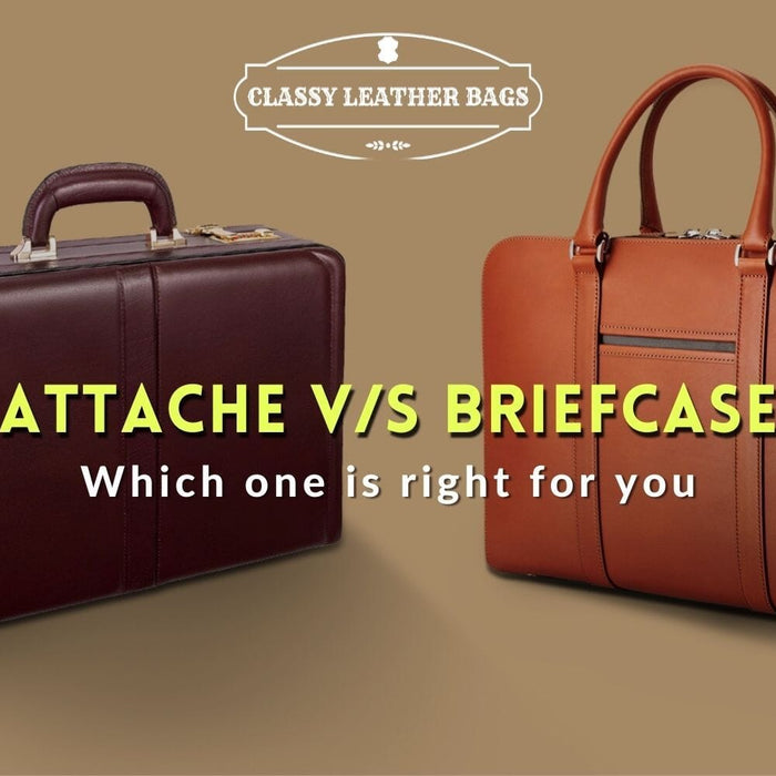 What is the Difference between an Attache Case and a Briefcase?