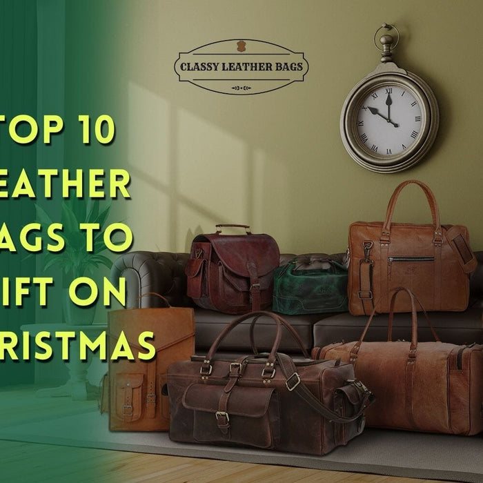 Top 10 Leather bags to gift on Christmas 2020