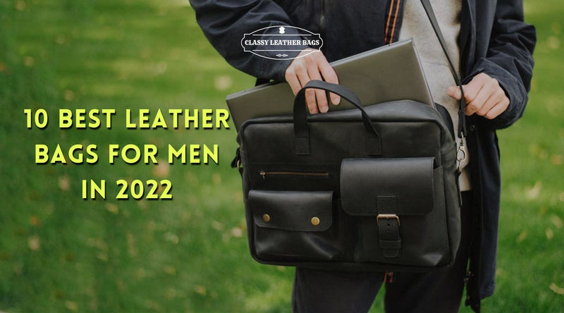 Mens Compact Shoulder Bag Small Leather Bag for Men Leather -  Norway