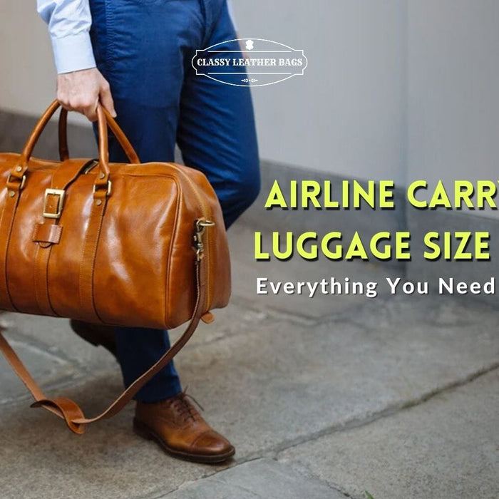 Everything You Need To Know About Airline Carry-on Luggage Size!