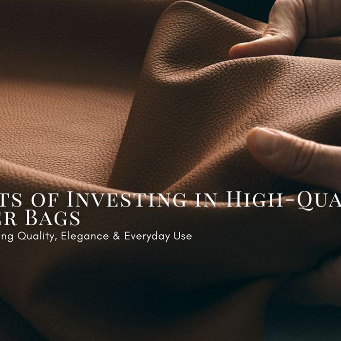 Benefits of Investing in High-Quality Leather Bags