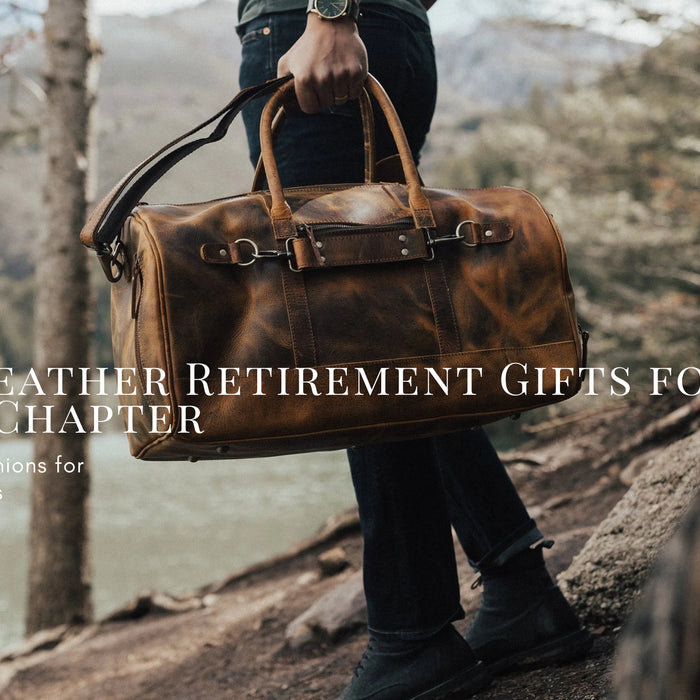 Best Leather Retirement Gifts for a New Chapter