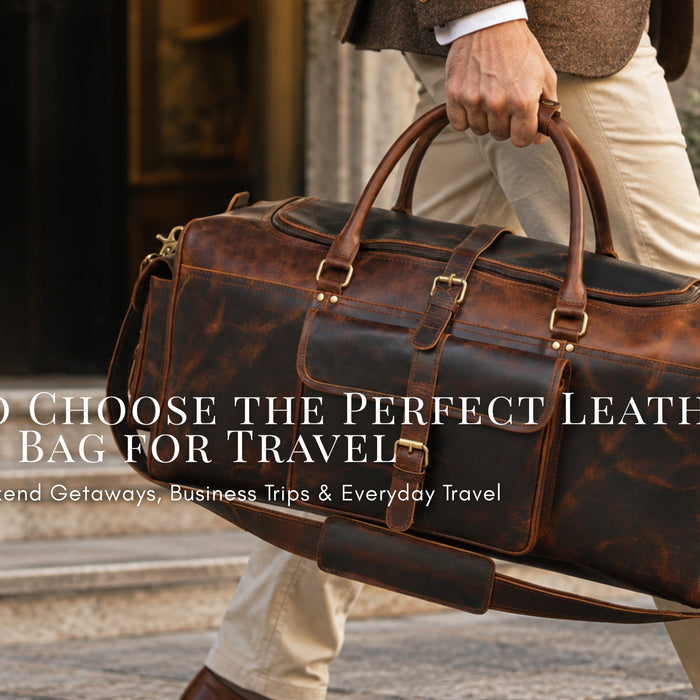 How to Choose the Perfect Leather Duffle Bag for Travel