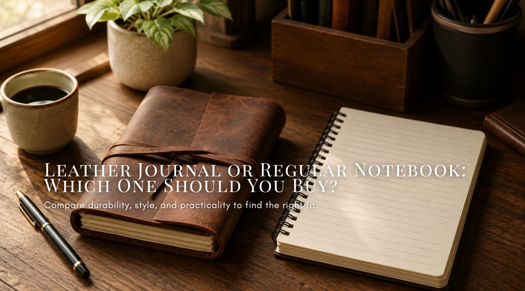 Leather Journal or Regular Notebook: Which One Should You Buy?