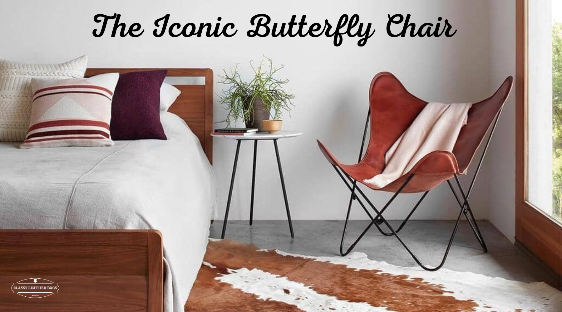 The Iconic Butterfly Chair: A Timeless Piece of Leather Furniture