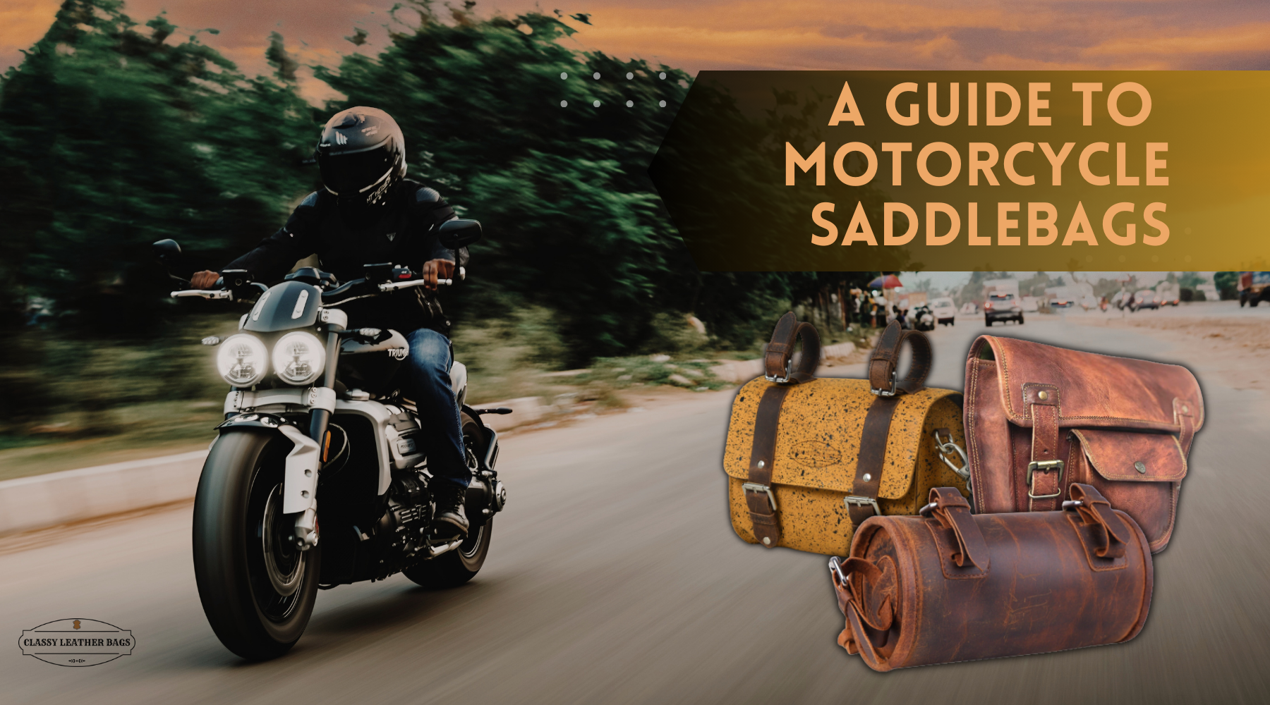 On The Road In Style: A Guide to Motorcycle Saddlebags