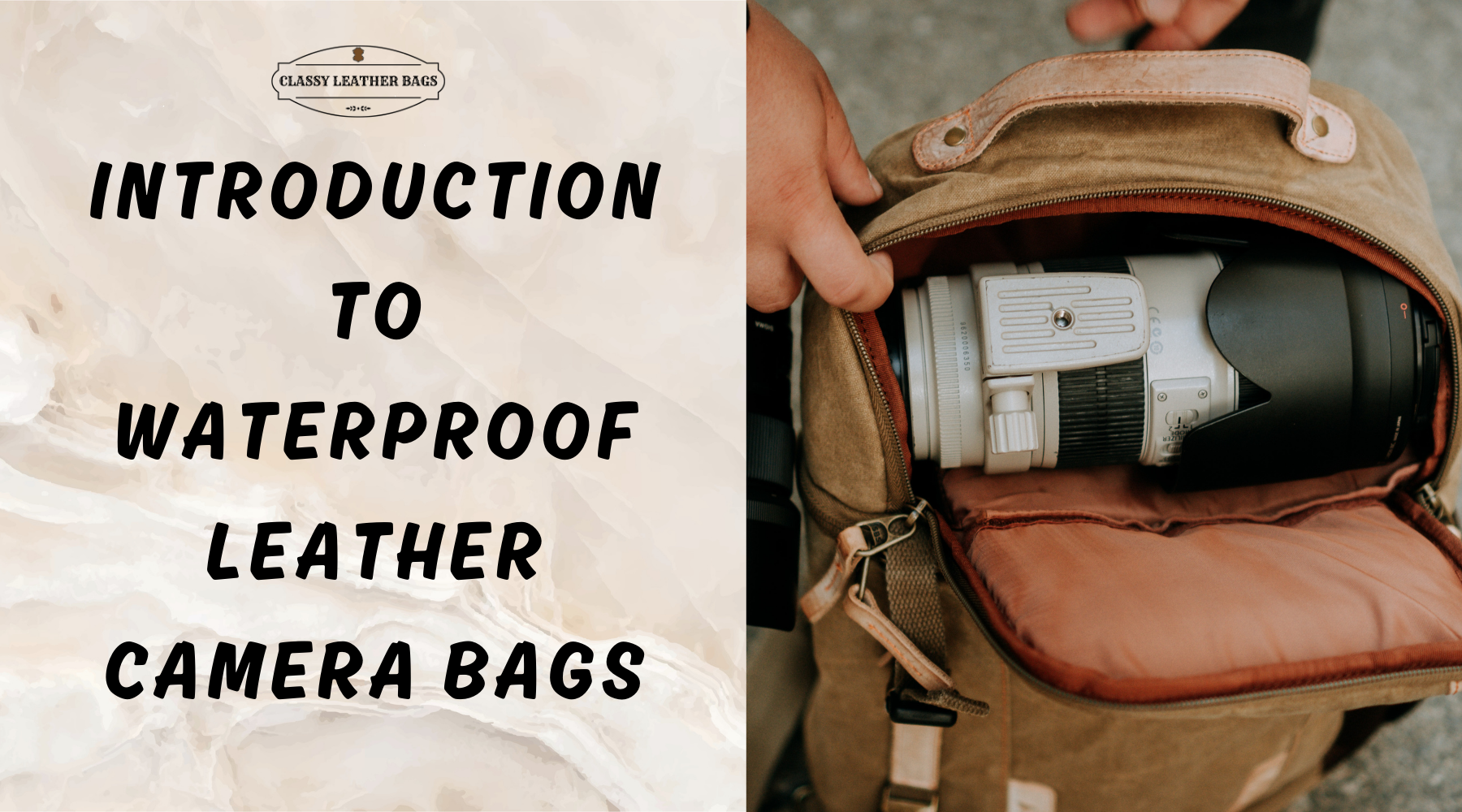 Best Waterproof Leather Camera Bags for Outdoor Photography