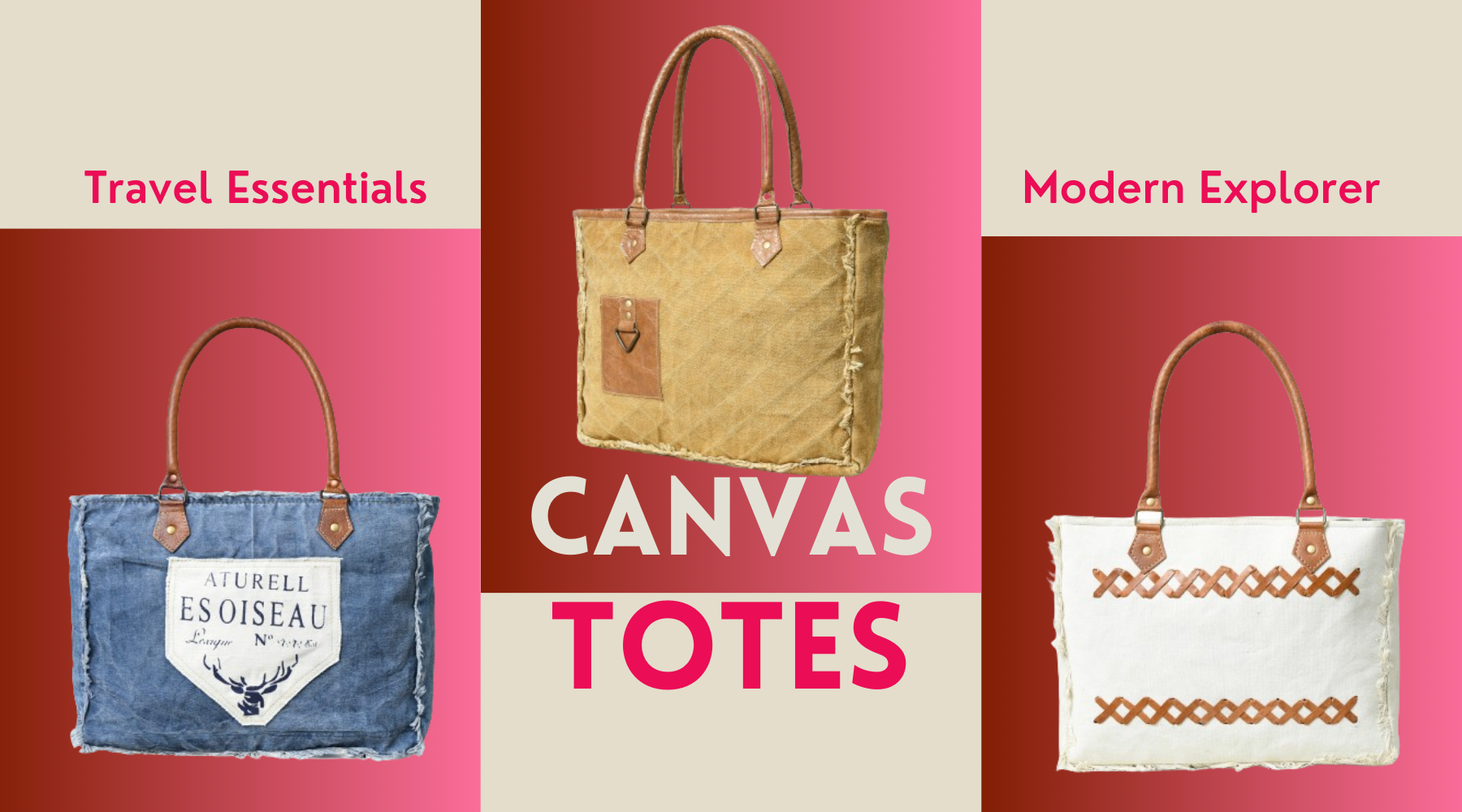 Canvas Totes On the Go: Travel Essentials for the Modern Explorer