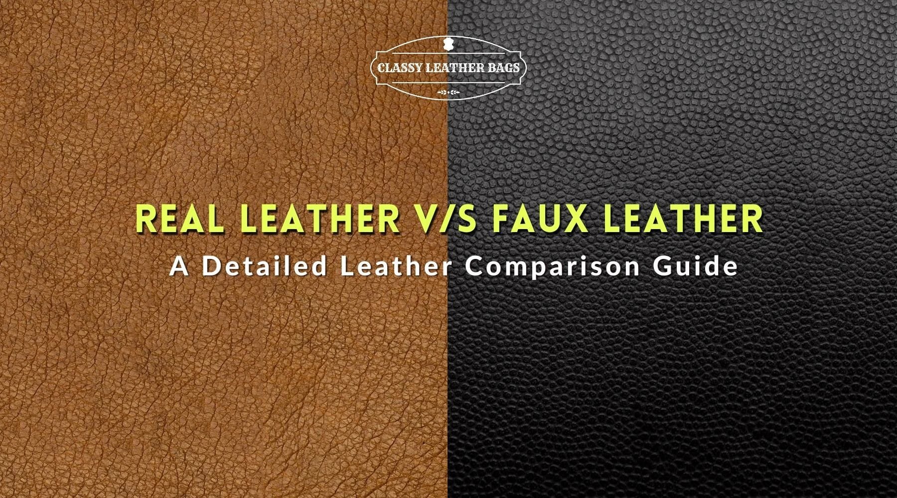 What is Faux Leather & How it is Different from Real Leather?