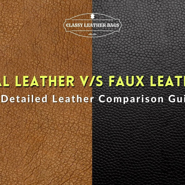 What is Faux Leather & How it is Different from Real Leather?