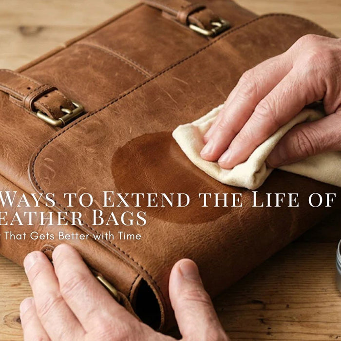 Smart Ways to Extend the Life of Your Leather Bags