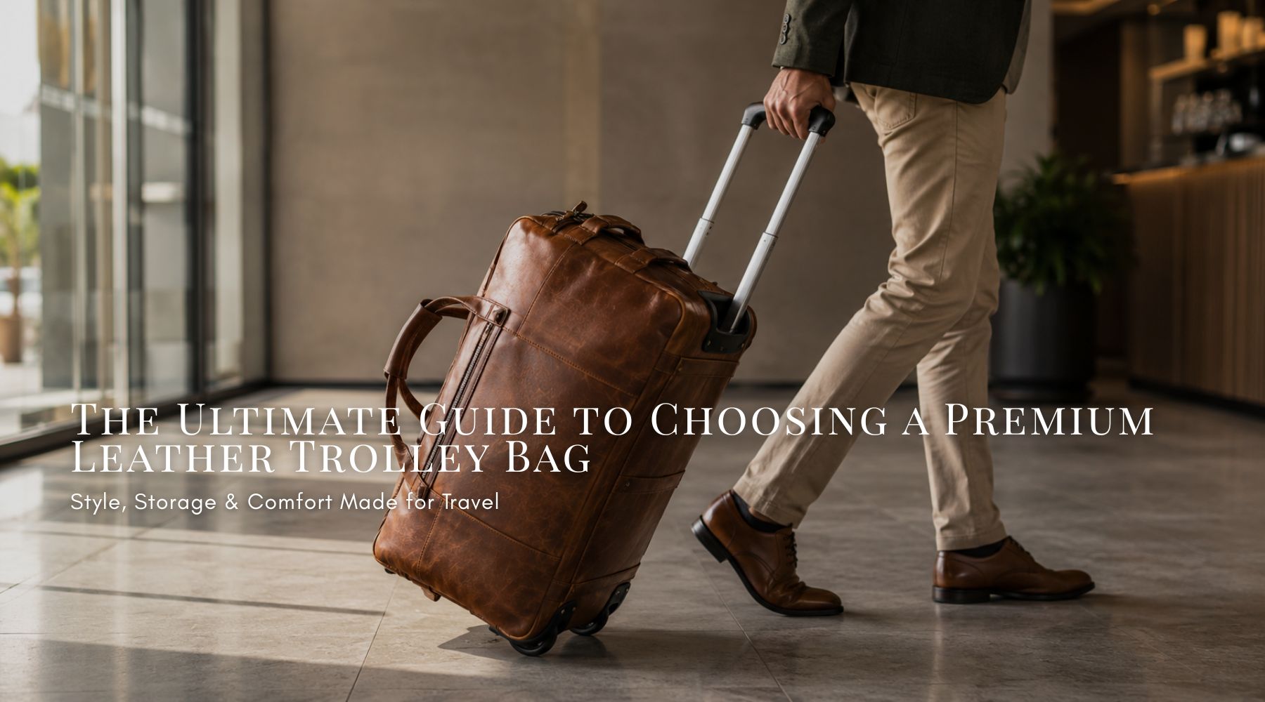 The Ultimate Guide to Choosing a Premium Leather Trolley Bag