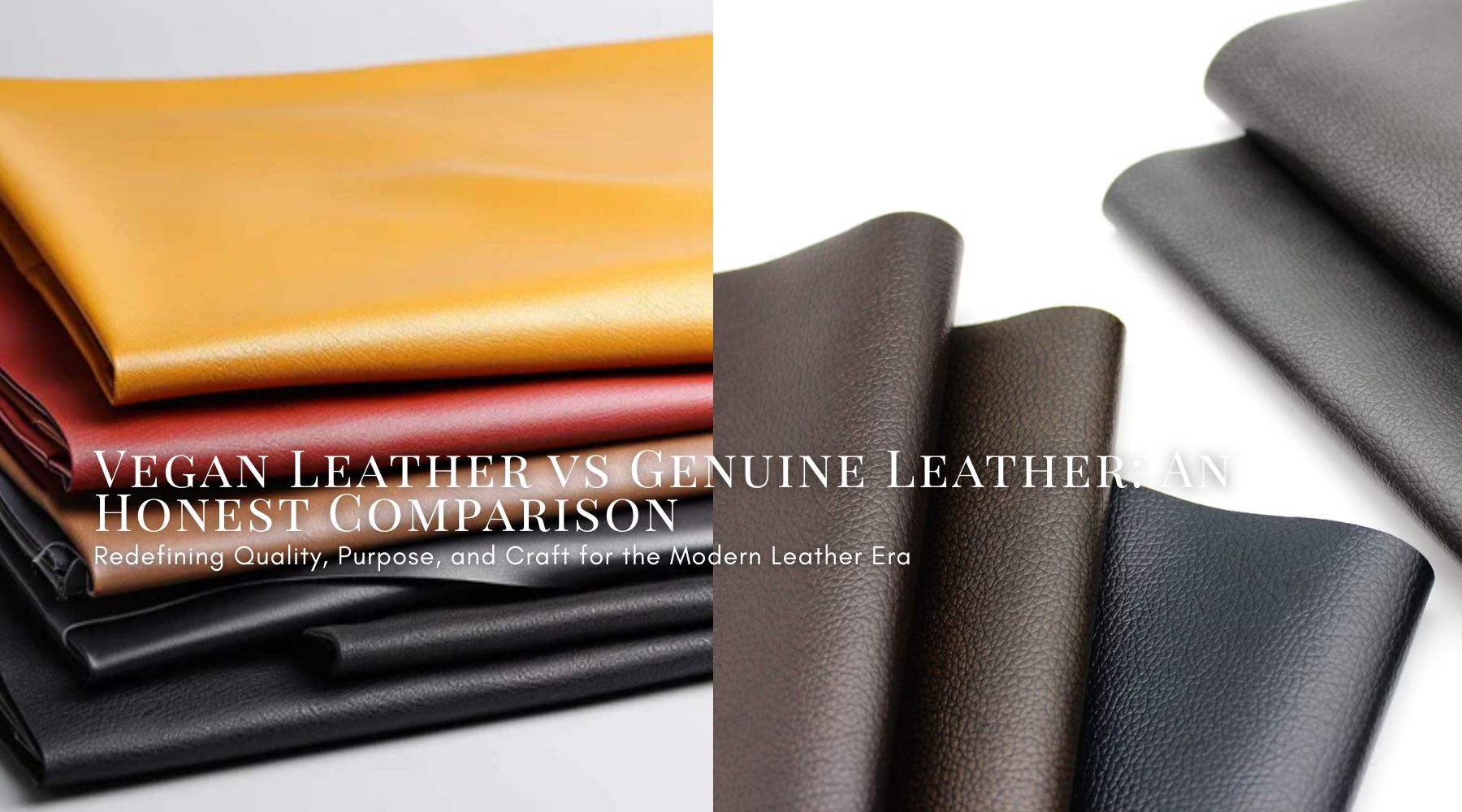 Vegan Leather vs Genuine Leather: An Honest Comparison