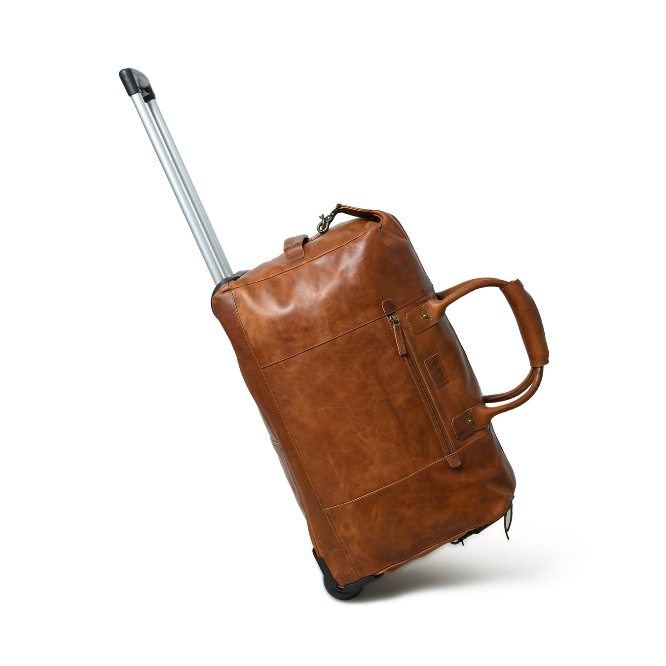 Leather Travel Trolley Bags