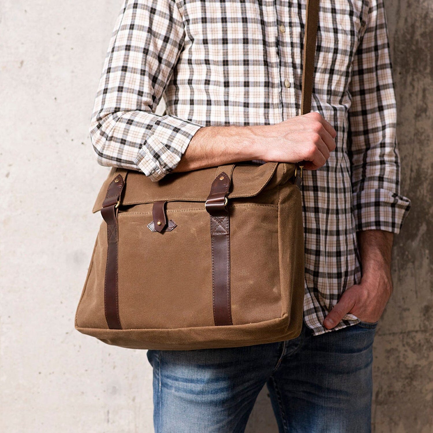 Canvas Messenger Bags