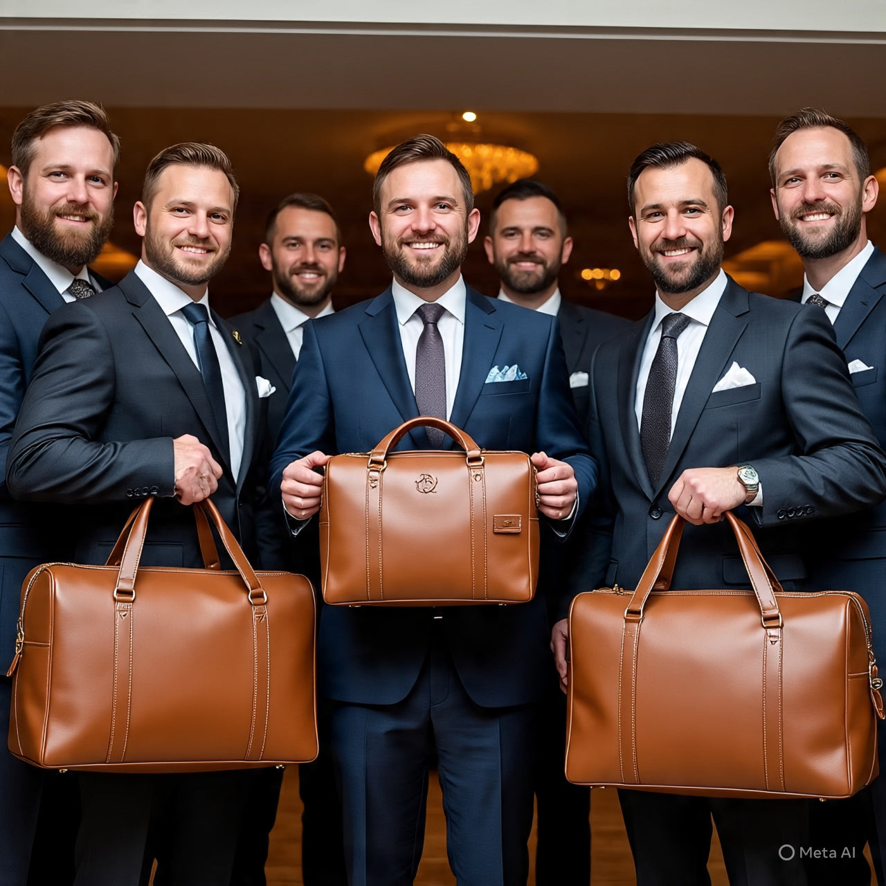 Leather Groomsmen Gifts