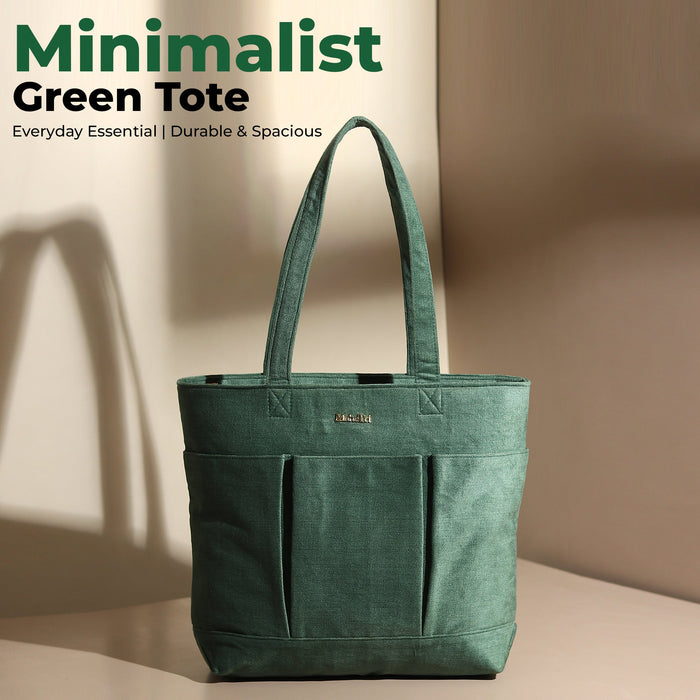 City Life Canvas Tote Bag