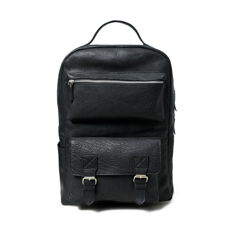 16 Inch Black Leather Office Buffalo Backpack 2.0 — Classy Leather Bags 16 Inch Black Leather Office Buffalo Backpack 2.0 — Classy Leather Bags