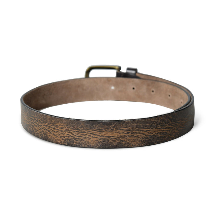 Eden Dark Brown Men's Leather Belt