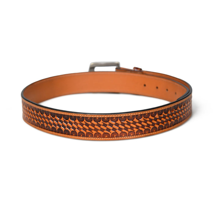 Modern Western Leather Belt