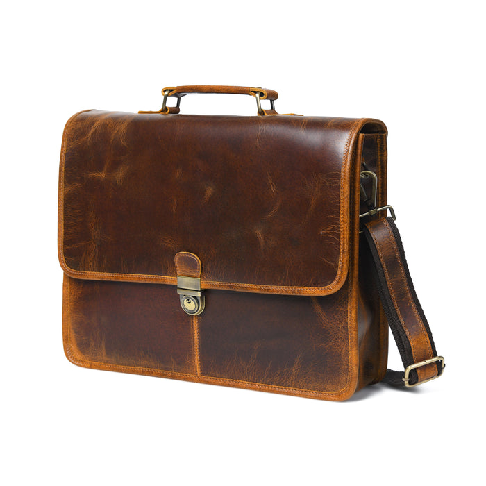 Buffalo Leather Executive Briefcase