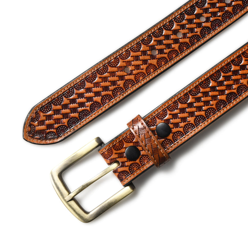 Ceinture en cuir occidentale moderne