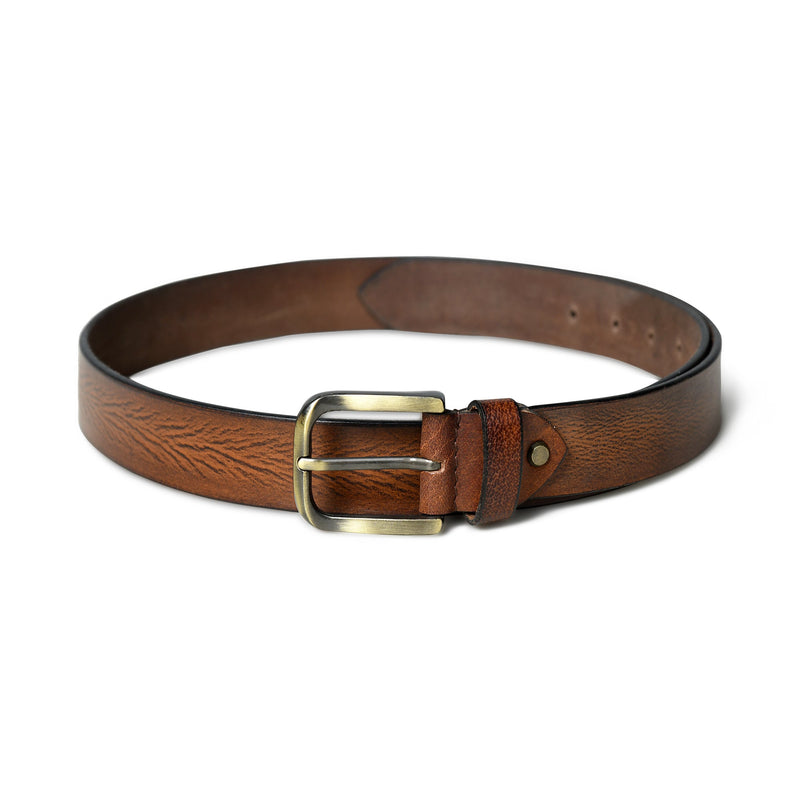 Ceinture en cuir pour homme Eden Tan