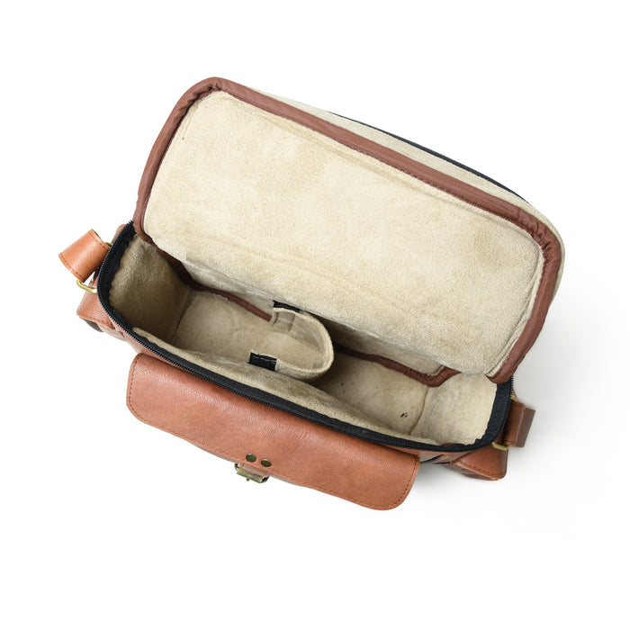 Luxe Leather Camera Bag