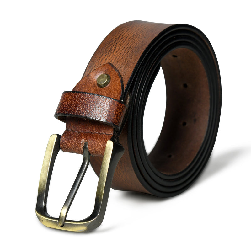 Ceinture en cuir pour homme Eden Tan