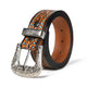 Ceinture en cuir western de créateur