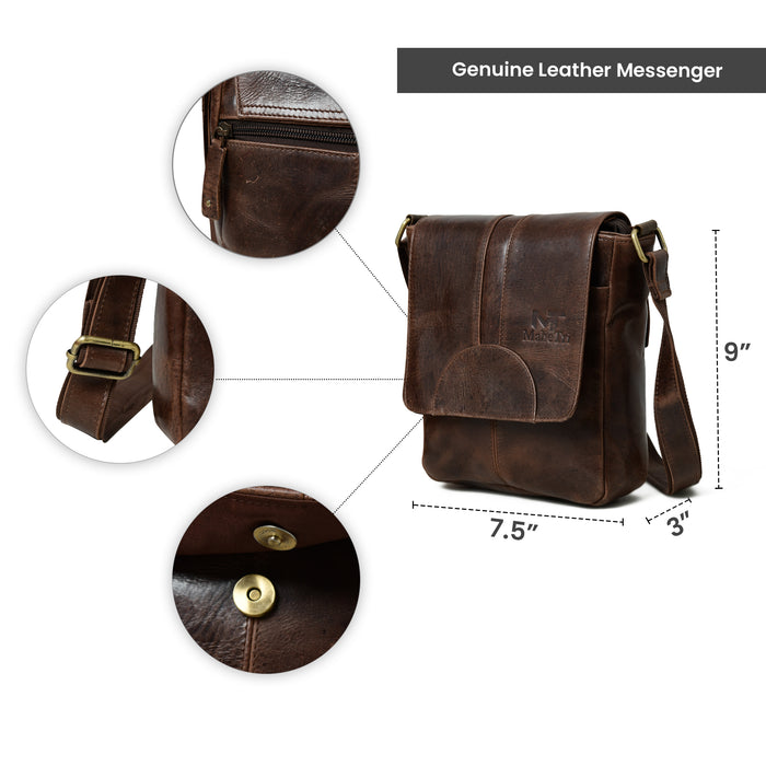 Cocoa Classic Messenger Bag