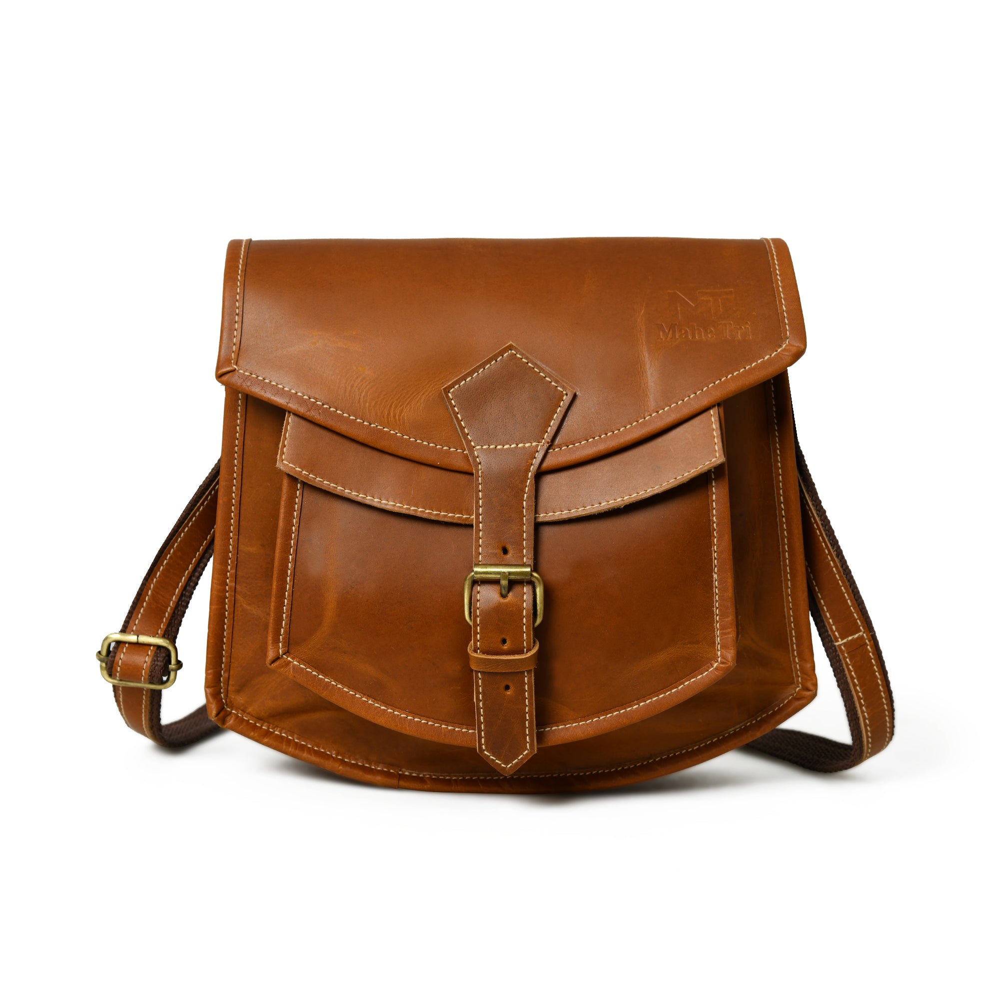 Buffalo Leather CrossBody Bag — Classy Leather Bags