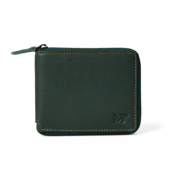 Adams Bi-Fold Wallet- Green