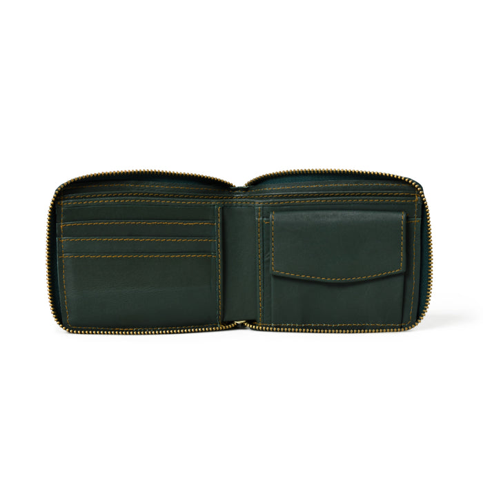 Adams Bi-Fold Wallet- Green