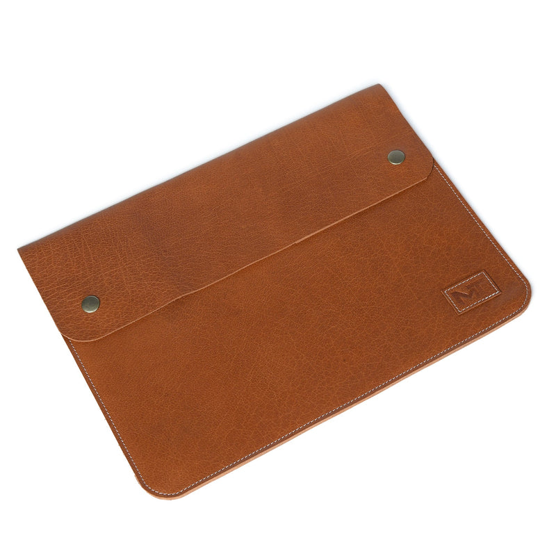 Housse en cuir pour ordinateur portable MacBook