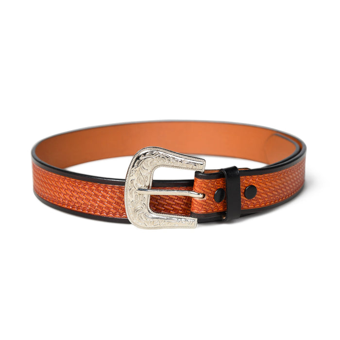 Classic Western Leather Belt