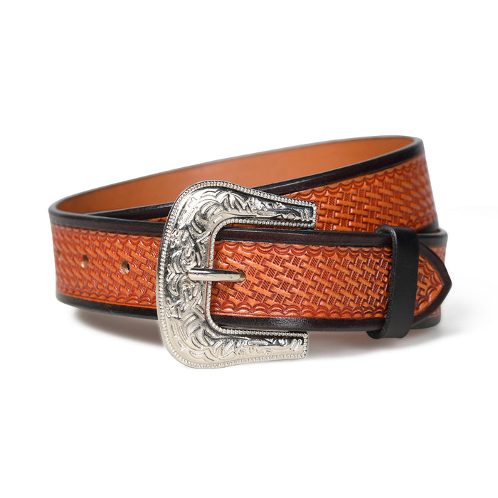 Classic Western Leather Belt