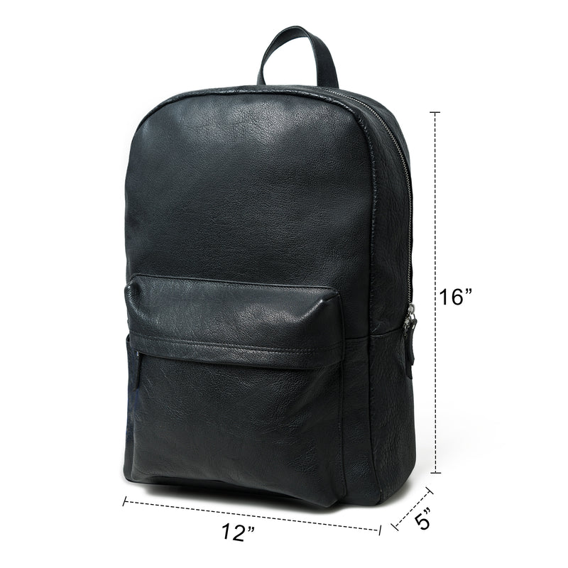 backpacks leather black NoirTrek Leather Backpack 1.0