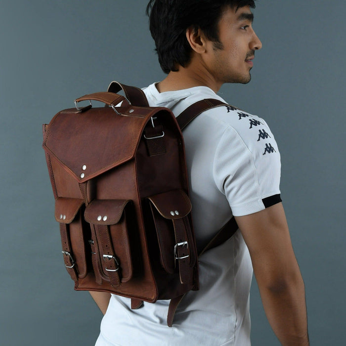 convertible leather backpacks Convertible Leather Backpack Messenger Bag, Laptop Backpack — Classy Leather Bags