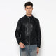 Men’s Timeless Plain Black Leather Jacket