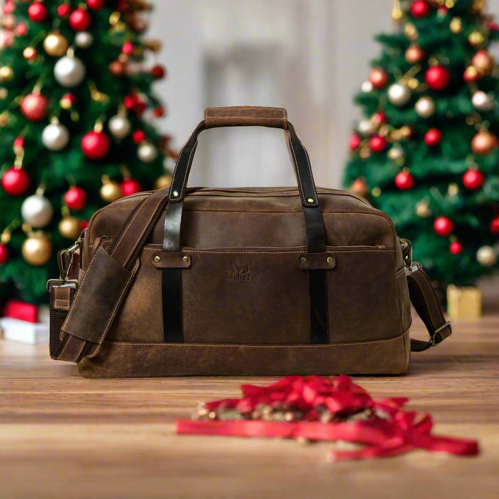 Espresso Elegance Carry on Duffle