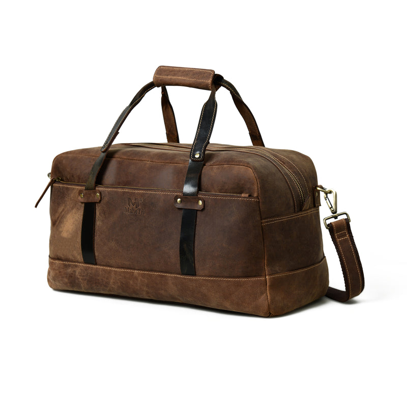 business travel duffel bag Large Garment for Travel, Bukere Convertible Suit Garment Bag for Men Women Business, Shoe Compartment, Detachable Shoulder Strap, It is the ultimate travel companion that offers ample interior space for all your essentials Roosevelt Buffalo Leather Travel Duffle
