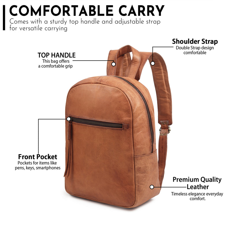 best urban leather backpack Urban Lite Leather Backpack
