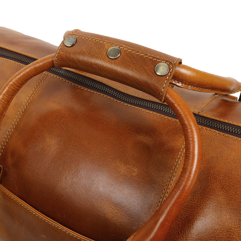 Hudson Leather Duffle Bag